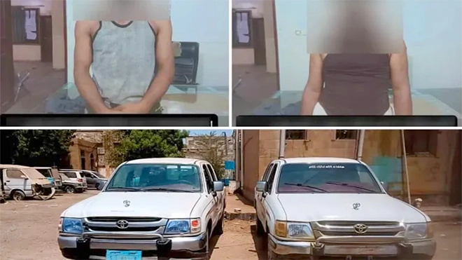 أمن العاصمة عدن يستعيد مركبتين مسروقتين من تعز